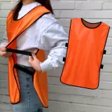 밴드형 팀조끼 오렌지