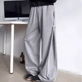 오버와이드 스냅 절개 밴딩 팬츠 바지 남자