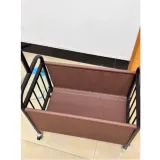 수납 바구니 이동식 행거 60cm (블랙프레임)