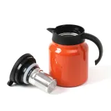 티웨어 이중진공 보온주전자(900ml) (오렌지) 차포트