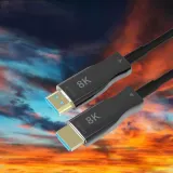 HDMI 2.1 AOC 리피터 광케이블 15M 8K60Hz 4K120Hz