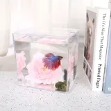꽃 연핑크 은신처 베타 침대