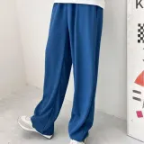 남성 여름 밴딩 바지 쿨링 와이드 트레이닝 팬츠 홈웨어