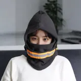 안전 반사띠 넥워머 바라클라바(블랙) 목토시