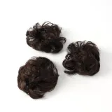 올림머리 곱창밴드가발 3p 초코브라운