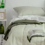 이불패드세트 올데이 듀라론 냉감이불 패드세트 슈퍼싱글 SS 카키 베개솜 별매