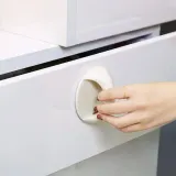 원형 샷시 유리 손잡이 창문 유리서랍 서랍 부착식 다용도 손잡이 방문