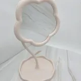 360도 회전 꽃모양 탁상 거울 플라워