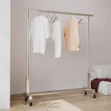 심플 스테인리스 이동식 행거F-2(100cm*130cm)