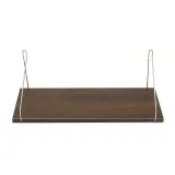 공간데코 벽선반 (40x15cm) (월넛) 무타공선반