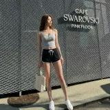 돌핀 3부 반바지 베이직 페미닌룩 데일리룩 데이트룩