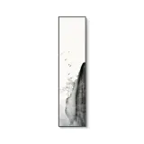 인테리어 수묵 담채화 캔버스 그림액자F(120cm*30cm)