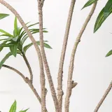 백합죽 조화 + 블랙 기본 화분04 (180cm)