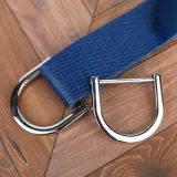 가방끈 부자재 나사형 D링 실버 32mm 2P