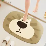 캐릭터 규조토 발매트 욕실매트 화장실 발매트