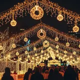 500구 투명선 LED 웜색 지니전구 트리전구