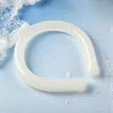 목쿨러 화이트 18도 쿨링목밴드 얼음목걸이
