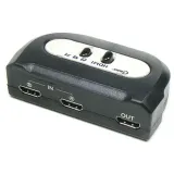Coms HDMI 수동 선택기 2대1 공유기 영상 출력 분배기