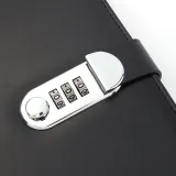 빈티지 비밀번호 다이어리형 노트(블랙) 업무 A5노트