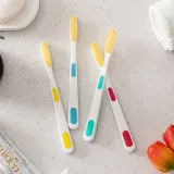 국산 와이드 큰칫솔 부드러운 이중슬림모