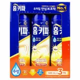 홈키파 엘비이 수성 알파 에어졸 500ml x 3개입-내추럴 오렌지향