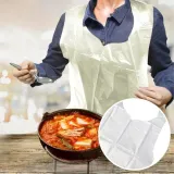일회용 앞치마 식당 위생 작업 미용실 방수