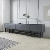 디포랙 트레이 높은 거실장 세트 2700
