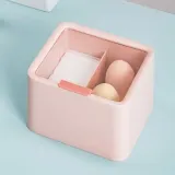 소품 정리함 화장대정리함 화장솜수납함 화장솜통