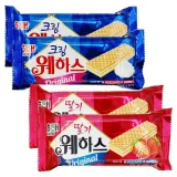 해태제과 웨하스 크림 50g+딸기 50g 각10개