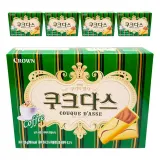 크라운제과 쿠크다스 커피 128gx5개입