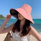 메이리 자외선차단 암막 버킷햇(핑크) 챙모자