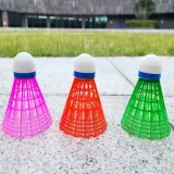 야광 셔틀콕 3p 야광배드민턴 셔틀콕야광 LED셔틀콕