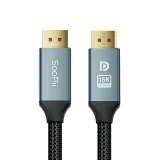 Soopii VESA 16K DP to DP 2.1 케이블 DP80 1m