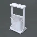 이동식 선반 빨래바구니 바퀴달린 햄퍼 세탁 선반