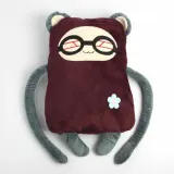 코지몽이 와인 쿠션담요 /차량 무릎담요