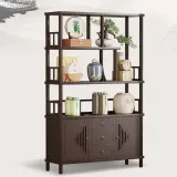 중식 대나무 장식장C (100cm)
