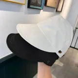 묶음머리 썬캡 챙모자
