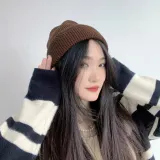 프리덤 니트 비니(브라운) 패션비니