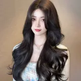빌드펌 웨이브 긴머리 통가발(브라운)