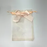 리본 망사 포장 주머니 10X15cm