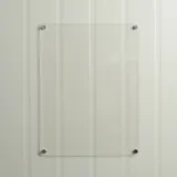 투명 자석 아크릴보드(20x30cm) 투명칠판 메모보드