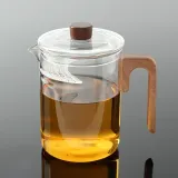 뉴문 내열유리 차포트 거름망일체형 800ml