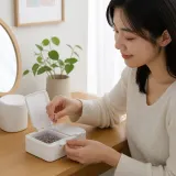 2구 정리 케이스 화장대 데스크 수납함 보관함