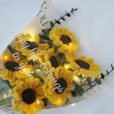 (솜씨키트) 모루 공예 튤립 꽃다발 만들기 DIY키트 3종(10송이)