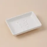 냠냠 도자기 입체 소스그릇(사각 판다A) 소스볼
