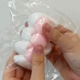 크림딸기 스퀴시 왁뿌볼 말랑이 촉감놀이 주물럭