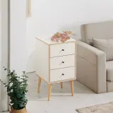 디포랙 3단 서랍 협탁 400
