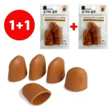 생활 pvc 손가락 골무5p 1+1 고무 수예 바늘 실보호