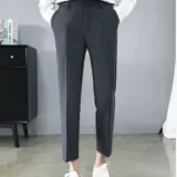 남성 정장 슬랙스 9부 와이드 팬츠 3색 구성