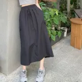 여름 카고 롱치마 바스락 롱스커트 캐주얼 치마 페미닌룩 데일리룩
